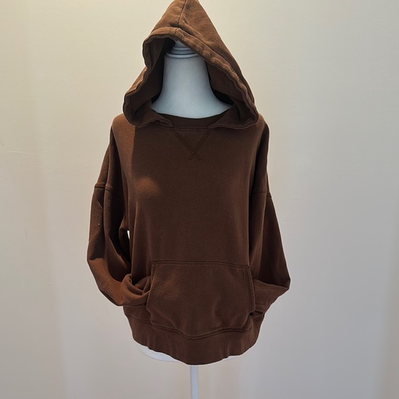 American Eagle Outfitters Brown Hoodie Sweater Womens size Xs - Picture 4 of 8